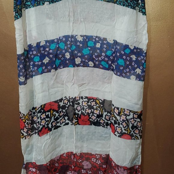 Coach multi-colored light weight spring scarf. NWT - Picture 2 of 4